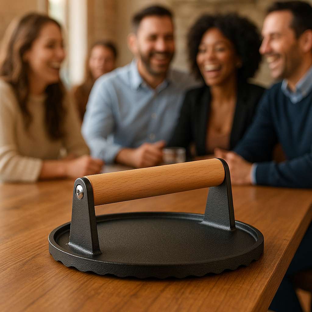 moule a steak hache burgers entre collegues