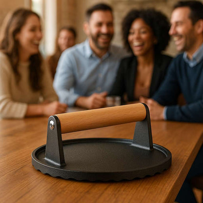 moule a steak hache burgers entre collegues