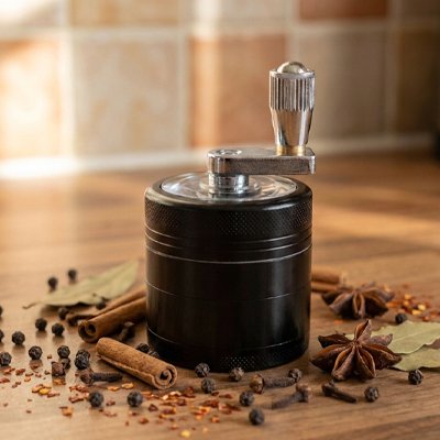 Moulin à épices robuste pour une utilisation durable