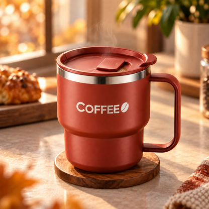 mug isotherme 400 ml anse confortable usage quotidien