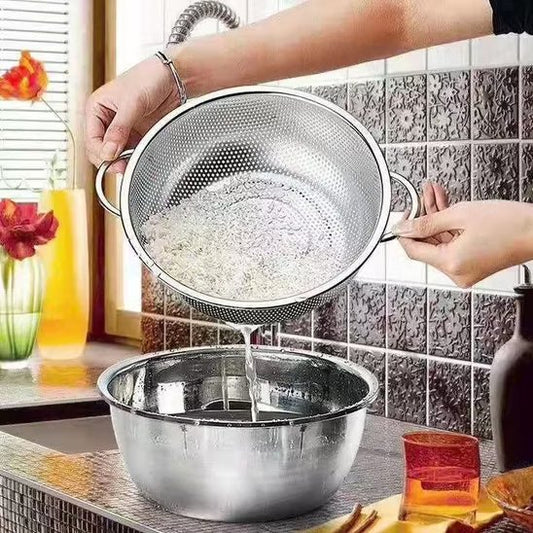 passoire inox cuisine résistante anti rouille durable