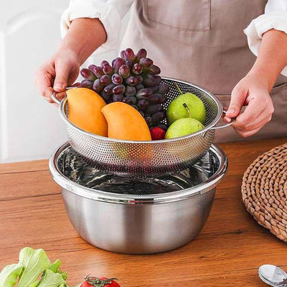 passoire inox solide facile nettoyage lave vaisselle