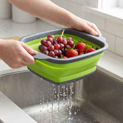 passoire réglable évier légumes pâtes