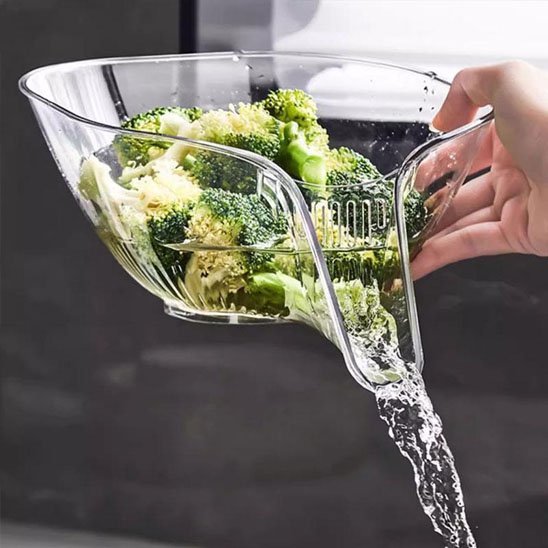 Passoire verre haut de gamme pour une expérience culinaire propre