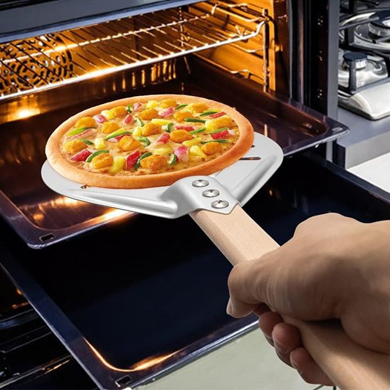 Pelle à pizza coulissante