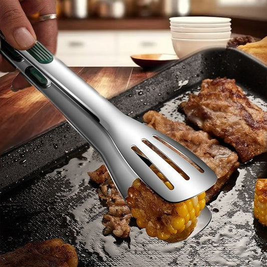 Pince de cuisine multifonction Antidérapante en Acier Inoxydable