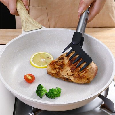 Pince de cuisine multifonction pour servir, retourner et cuisiner