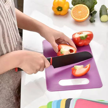 planche a decouper antiderapante violet sans BPA