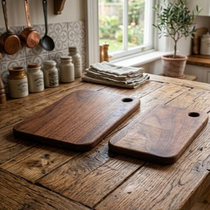 Planche à découper bois de noyer de qualité
