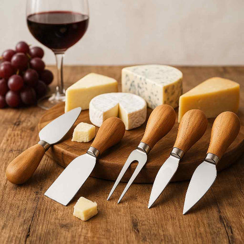 planche-a-decouper-bois-ustensiles-de-service-de-fromage