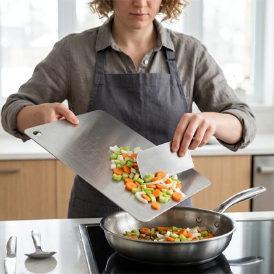Planche à découper idéale pour découpe viande légumes fruits