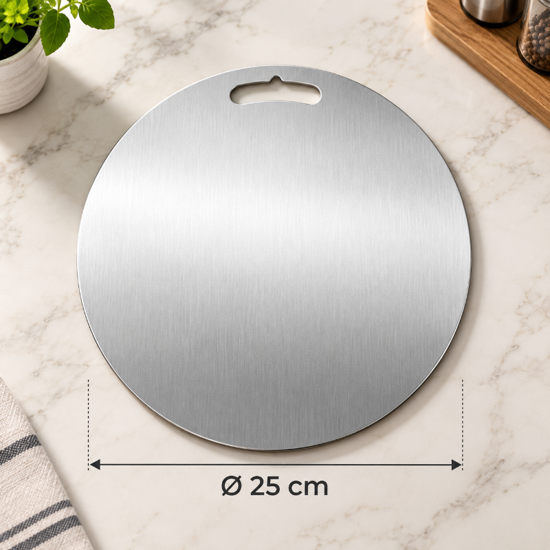 planches a decouper inox 25 cm