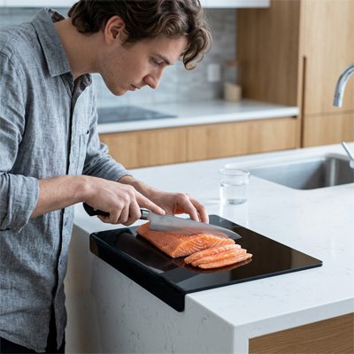 Planche à découper professionnelle antidérapante pour une stabilité parfaite