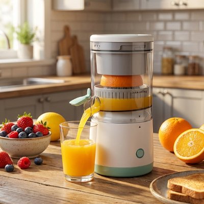 Presse agrume electrique pour citrons, oranges et pamplemousses