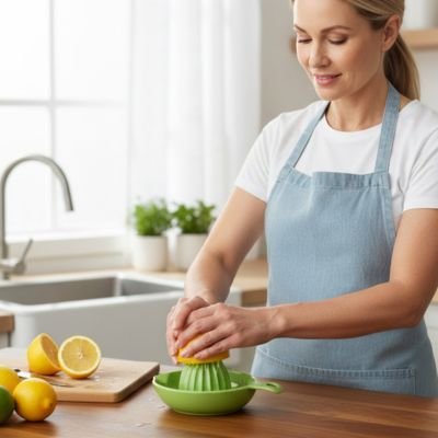 Presse agrume facile d'utilisation compact