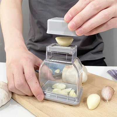 Presse ail en forme de tasse large capacité multi-usage