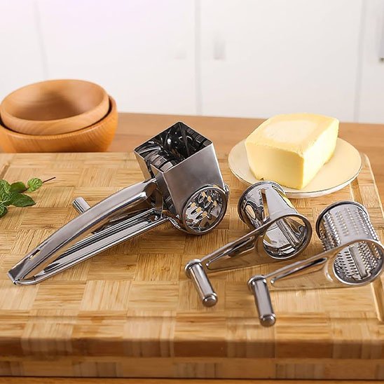 Râpe à fromage ergonomique multiusage de qualité