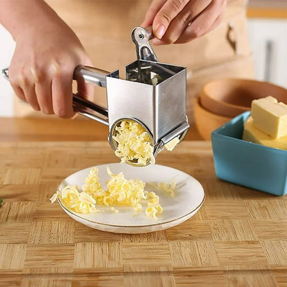 Râpe à fromage polyvalent en acier inoxydable solide