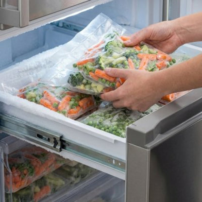 Sac alimentaire sous vide sans brulure de gel