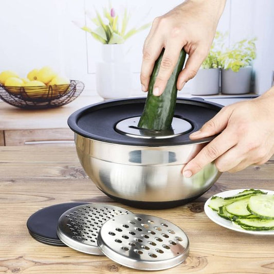 Saladier inox de qualité Saladiers hermétiques