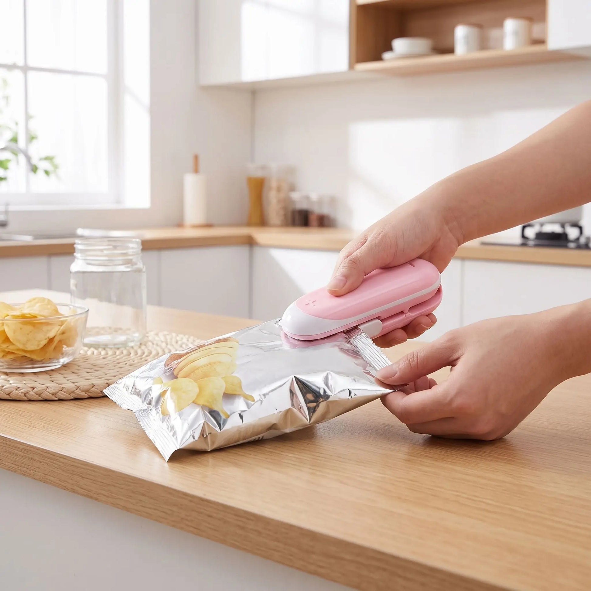 scelleuse thermique rose