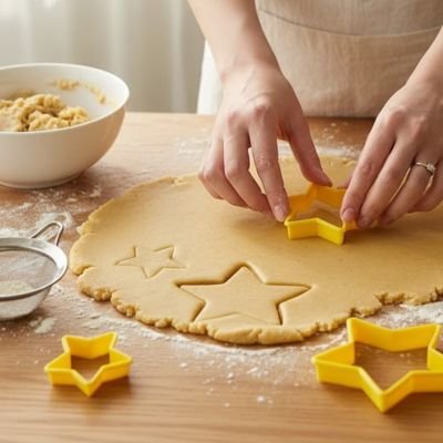 set emporte-pièces pour créer un sapin 3D