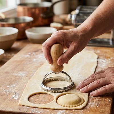 set pâtisserie pour créer un sapin en biscuits
