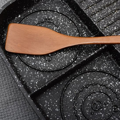 Spatule en bois robuste pour cuisson précise et sans abîmer vos poêles