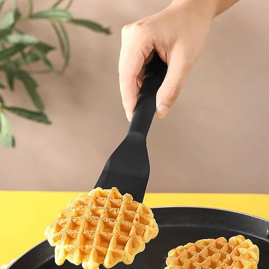 Spatule en silicone ergonomique prise en main confortable, gestes précis