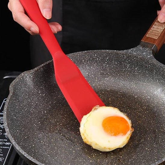 Spatule en silicone flexible raclage parfait, aucun gaspillage
