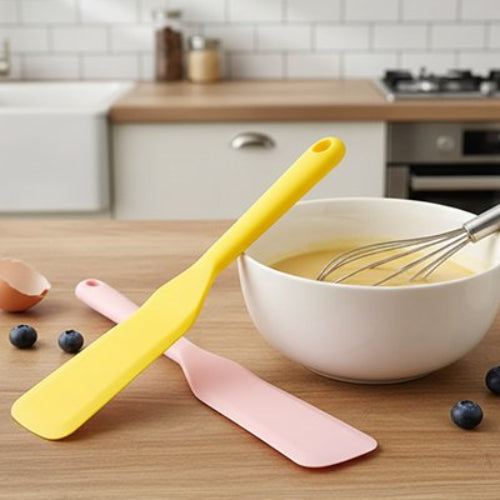 Spatule en silicone​  jaune