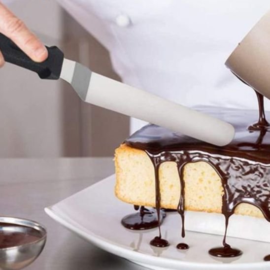 Spatule pour étaler crèmes, glaçages et préparations