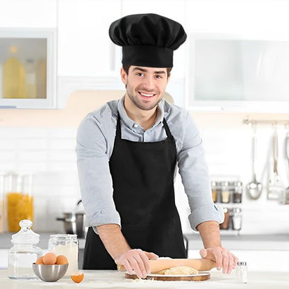 Tablier de cuisine avec chapeau