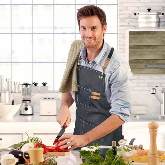 tablier de cuisine imperméable résistant anti tache protection vêtements cuisine