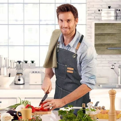 tablier de cuisine imperméable résistant anti tache protection vêtements cuisine