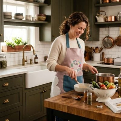 Tablier de cuisine pour garder vetements propres