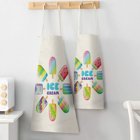 Tablier de cuisine pratique anti-taches avec protection optimale