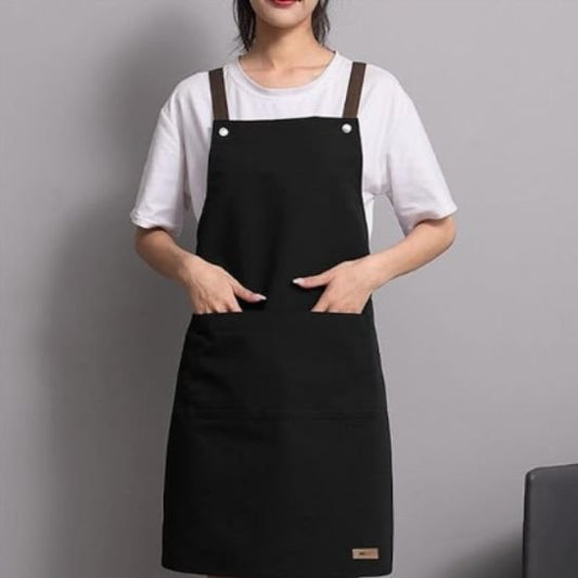 Tablier de cuisine protection complète huile et eau