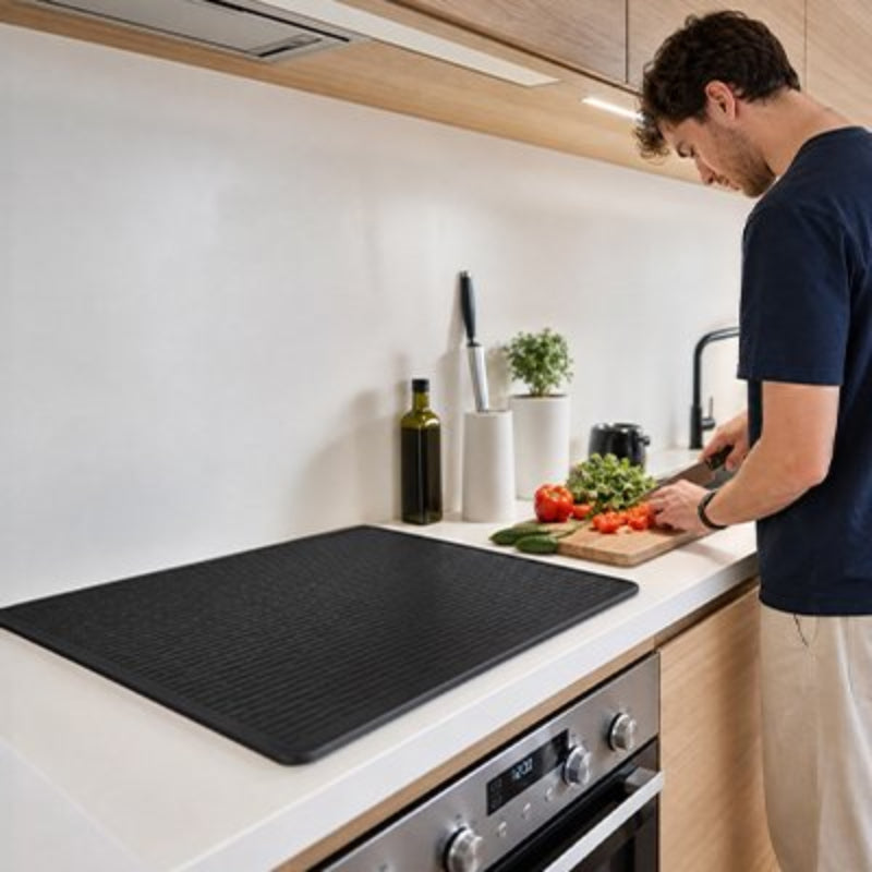 tapis protection plaque induction resistant chaleur