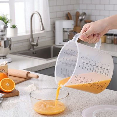 Verre doseur avec couvercle 2,5L