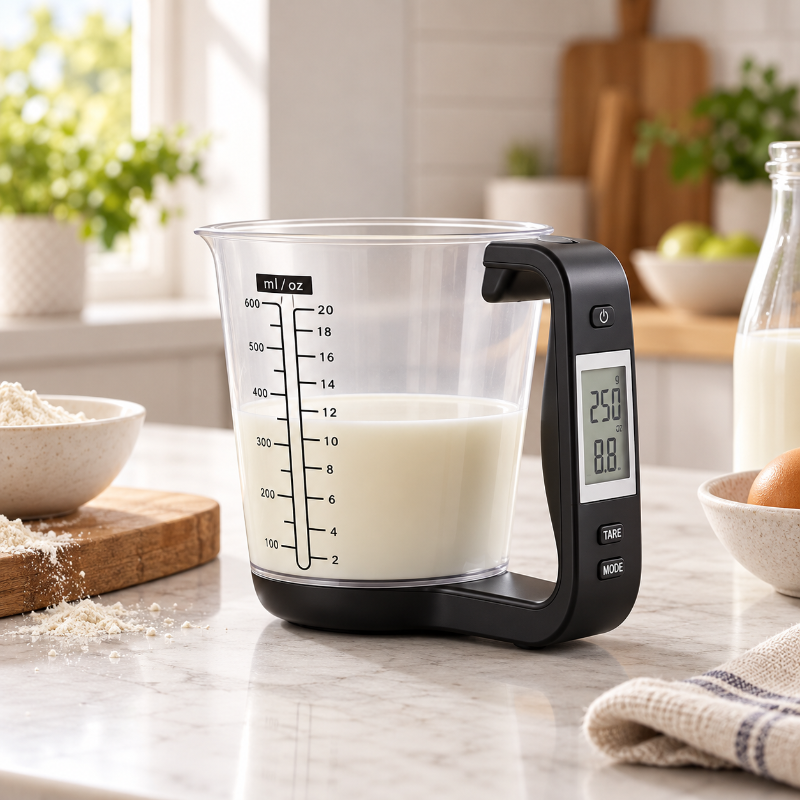 verre doseur electronique 600ml balance integrée
