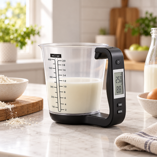 verre doseur electronique 600ml balance integrée