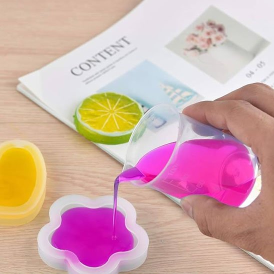 Verre doseur gradué transparent cuisine