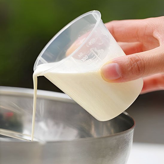 Verre doseur pichet doseur plastique 1000 ml avec bec verseur