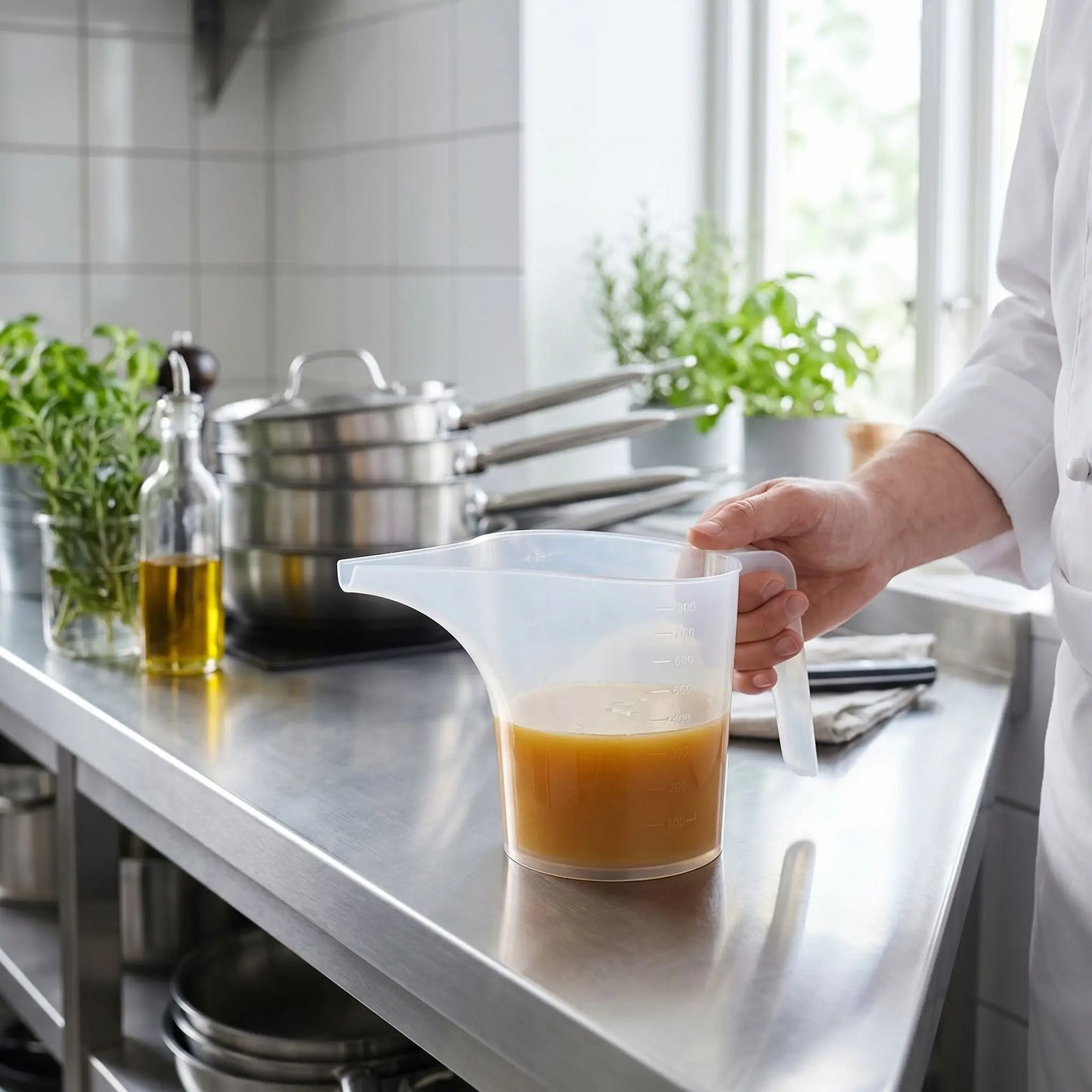 Verre doseur -Pichet doseur gradué avec bec verseur | SansBavure